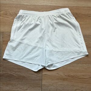 Adidas White Athletic Shorts